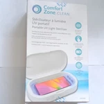 Comfort Zone Clean Portable Uv Light Sterilizer, White, Tools, CPC2009. Fixed Price $20.90.