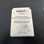 Oreck Advanced Hepa Filter HF1000 Housekeeper Compact Canister BB1000 BB1100 (g). Fixed Price $12.00.