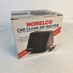 Vintage Norelco Car Clean Air Machine HB1910 12V Auto Purifier Japan Plug-in. Fixed Price $34.99.