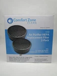 Comfort Zone Clean Air Purifier Hepa Filter CZAPH132 Charcoal Pack New. Fixed Price $12.59.