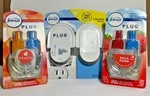 Febreze 2 Alternating Scented Oil Warmers + Berry/bramble Plug Peach. Fixed Price $19.95.