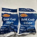 2X New Envirocare Dust Cup Filter For Eureka DCF-11 Handheld Vacuum F620. Fixed Price $18.99.