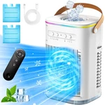 Balko 4-IN-1 Personal Air Conditioner W/remote, Ice Packs, 1200ML Tank, 7H .... Fixed Price $59.75.