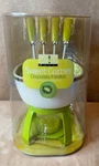 Joie Sweet Corner Chocolate Fondue Set New Msc Int. Forks Table Top. Fixed Price $38.50.