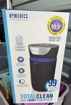Homedics Totalclean 5-IN-1 Tabletop Air Purifier, Hepa-type Uv Light, Black. Fixed Price $125.00.