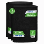 16X48 Inch Air Filter Carbon Sheet, Window Vent, Odor Absorber, Black. Fixed Price $33.49.
