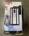 Globe Electric 44176 Bowery 1-LIGHT Outdoor And Indoor Wall Sconce Matte Finish. Fixed Price $23.00.
