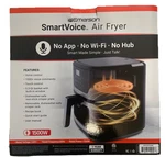 Emerson Smartvoice Air Fryer Qt 1500W. Fixed Price $110.00.