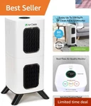 Iadapt 2.0 H13 Hepa Filter Air Purifier Reduces 99% Of Viruses, Mold, Dust, S.... Fixed Price $737.88.