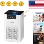 AP102 White Hepa Air Purifier For Allergy, Odor Control & Relaxing Aromatherapy. Fixed Price $58.99.