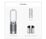 Dyson HP07 Smart Air Purifier, Heater And Fan - Silver. Fixed Price $740.00.