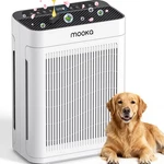 Mooka Air Purifiers For Home Large Room Up To 2200 Sq Ft Dual Intake Cleaner. Fixed Price $94.59.
