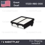 Engine Air Filter 17220-RB0-000 Fits Honda Cr-v Accord Civic Hr-v Oem Repl. Fixed Price $9.99.