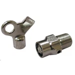 Homewerks 1/8 In. Mip Radiator Air Vent & Key 509 4410. Fixed Price $11.79.