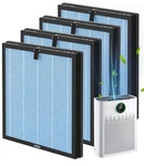 4-PACK Replacement Filters, Compatible With Ecoself HAP603/HAP603WF Pu.... Fixed Price $54.92.