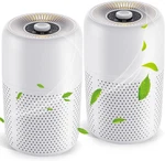 2 Pack Air Purifiers For Bedroom Home With Aromatherapy Function,small. Fixed Price $78.10.