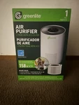 Greenlite True Hepa H13 Portable Air Purifier, Carbon Filter, 158 Sq Ft Coverage. Fixed Price $25.00.