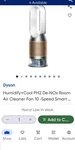 Dyson Purifier Humidify+ Cool PH2 De-nox White/gold New. Fixed Price $699.99.