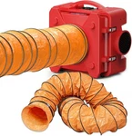 Cadpxs SHIELD-550 Air Scrubber Red And 12" Inlet Duct Bundle. Fixed Price $475.66.