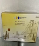 California Design Den 2-PACK Twin Cotton Sheets Sets 100%. Fixed Price $69.99.