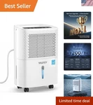 Powerful 31.6 Pints Dehumidifier With Drain Hose - Perfect For Home & Office. Fixed Price $305.89.