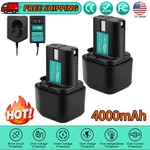 7.2V Ni-mh Battery/charger For Hitachi 325292 DN6DM EB7S DS7DV EB714S 4.0AH. Fixed Price $21.91.