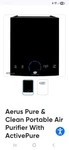 Aerus Pure And Clean+ Air Purifier, Filter System. Fixed Price $350.00.
