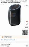Honeywell Quietclean Tower Air Purifier With Ifd Filter. Fixed Price $225.00.