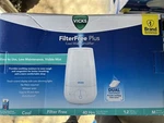 Vicks Filter Free Plus Cool Mist Ultrasonic Humidifier - 1.2GAL Medium. Fixed Price $30.00.