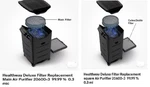 Both Healthway Deluxe Filter Replacement Air Purifier 20600-3 99.99 % 0.3 Mic. Fixed Price $351.80.
