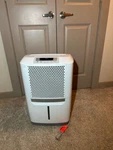 Dehumidifier- Frigidaire Pint Capacity White, Model FAD704DWDA1. Fixed Price $156.30.