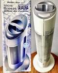 Sharper Image Design Ionic Breeze Quadra Silent Air Purifier Grey Pillar Tested. Fixed Price $79.99.