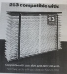 213 Replacement Filter For Aprilaire Purifier 20"X25"X4". Fixed Price $39.99.
