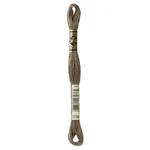 12 Pack Dmc 6-STRAND Embroidery Cotton 8.7YD-ULTRA Dark Beige Grey 117-3790. Fixed Price $17.70.