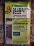 Duck Air Conditioner Unit Side Insulating Panels, Keeps Out Hot Dust Insects. Fixed Price $15.99.