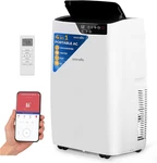 Serenelife Portable Air Conditioner 12000 Btu 4-IN-1 With Heating. Fixed Price $380.00.