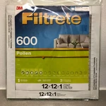 Filtrete 9880DC-4 12" X In" Fiberglass 7 Merv Pleated Air Filter 4PK. Fixed Price $24.43.