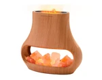 Sharper Image 2-IN-1 Himalayan Salt Lamp And Diffuser. Fixed Price $33.99.
