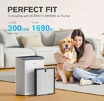 2 Pack Filters Morento MR5866 Air Purifiers For Large Room Up 1690. Fixed Price $59.98.