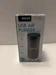 Wagan Tech Deluxe Usb Air Purifier, Black (EL2871) - New In Sealed Box. Fixed Price $24.99.
