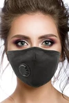 Mountainair Black Dust Mask W/ 4 Carbon Filters & Respirator Valve - Reusable. Fixed Price $22.09.