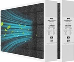 Lennox X6672 Carbon Clean Furnace Air Filters 16X25X5 Merv -2 Pack (open Box). Fixed Price $119.00.