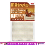 Mpr 800 Air Filter 20X22X1 Merv 10 Pleated Hvac System Dust Pollen Mold Spore. Fixed Price $17.39.