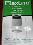 Maxlite Purairmax Hepa Purifier 3 Stage Filtration AP215SF1, 178-445SF. Fixed Price $49.95.