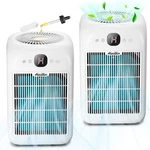 Aircillin Purifiers For Home Large Room, Up To 908 2 Pack, AP1501-WHITE. Fixed Price $119.99.