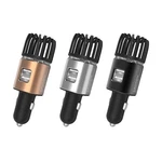 Ionizer Air Purifier 12V Plug Portable Car Freshener Dual Usb Charger. Fixed Price $14.95.