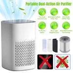 Hepa Air Purifier Blue Light Negative Ions Cleaner For Smoke Mold Odor Dust. Fixed Price $26.99.