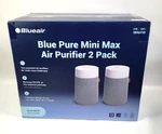 Blueair Pure Mini Max Purifier Tabletop Hepa 2 Pack - Read!. Fixed Price $39.99.