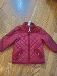 Gymboree Red Quilted Barn Coat 2T-3T Baby Toddler Boy Jacket Buttons Dinosaur. Fixed Price $19.00.