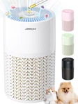 Air Purifier For Pets, 660 Ft Deodorizing Filter, Night Light, A2002 White. Fixed Price $45.99.
